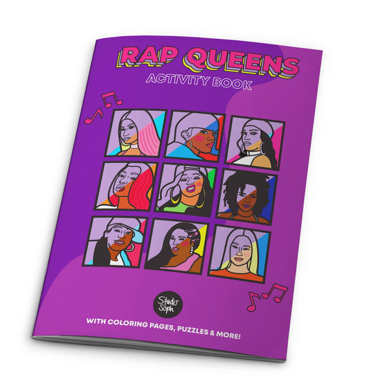 Studio Soph (We Pay Your Import Fees - We Ship DDP) - Rap Queens activiteitenboek