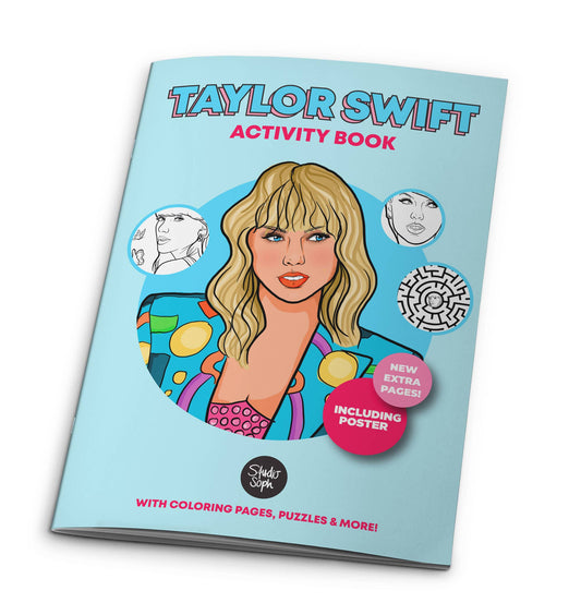 Studio Soph (We Pay Your Import Fees - We Ship DDP) - Taylor activiteitenboek A5