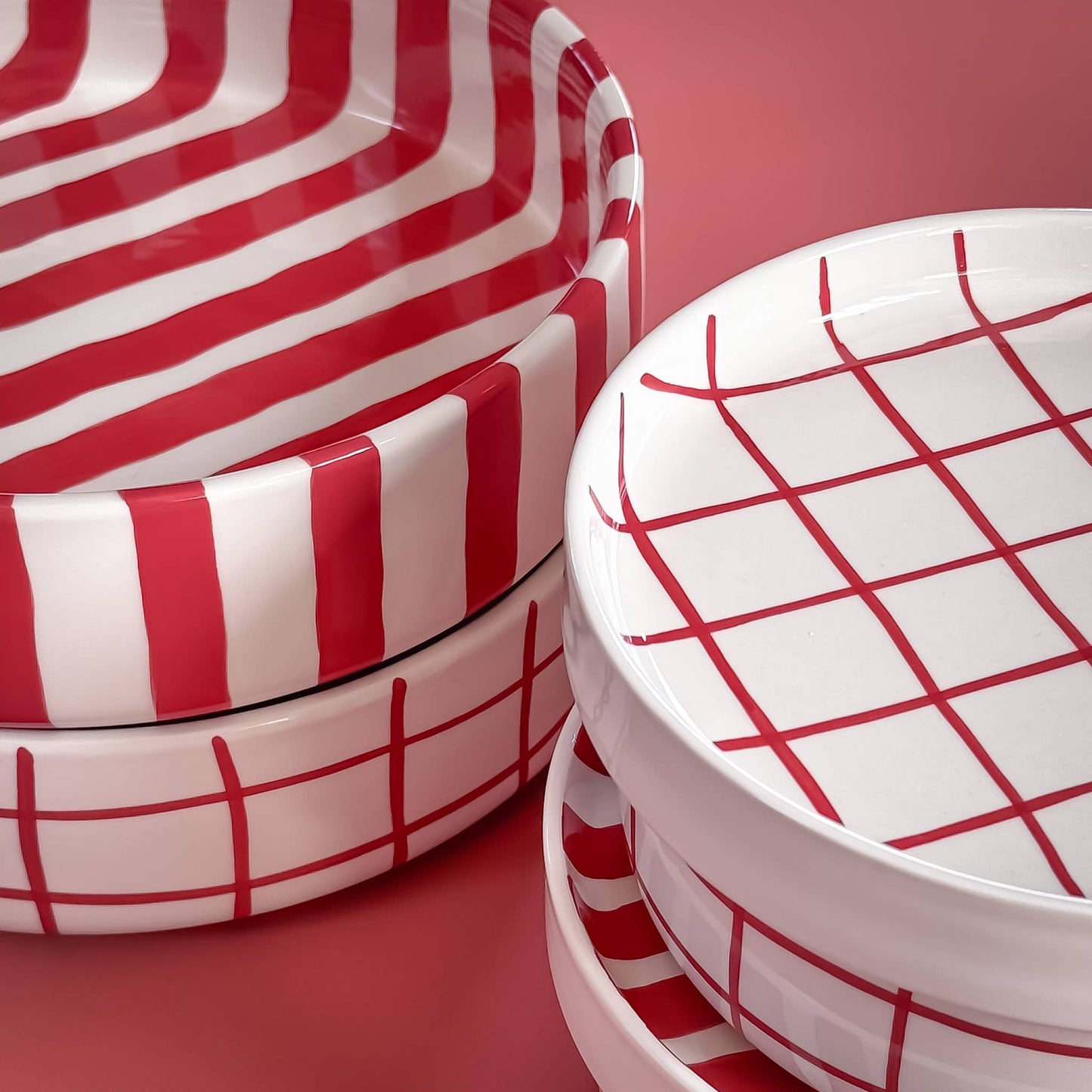 Magazin Minori - Schaal Grid - tramonto rood