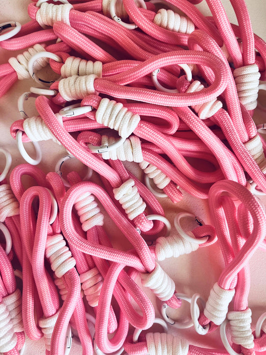 LEY! - Hangertje voor tas en sleutels - roze