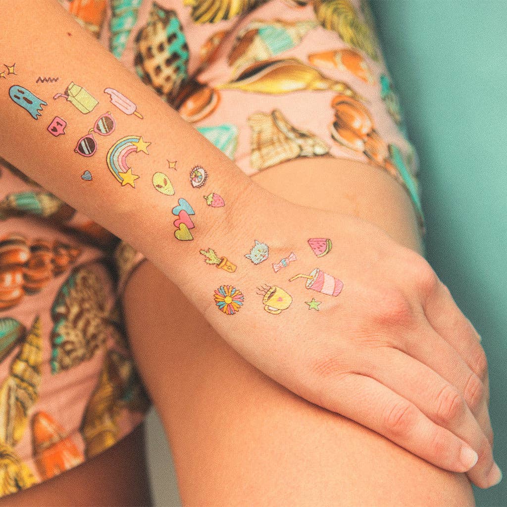 Tattoonie - MOTEL SUMMER Tattoo (verpakking van 2)
