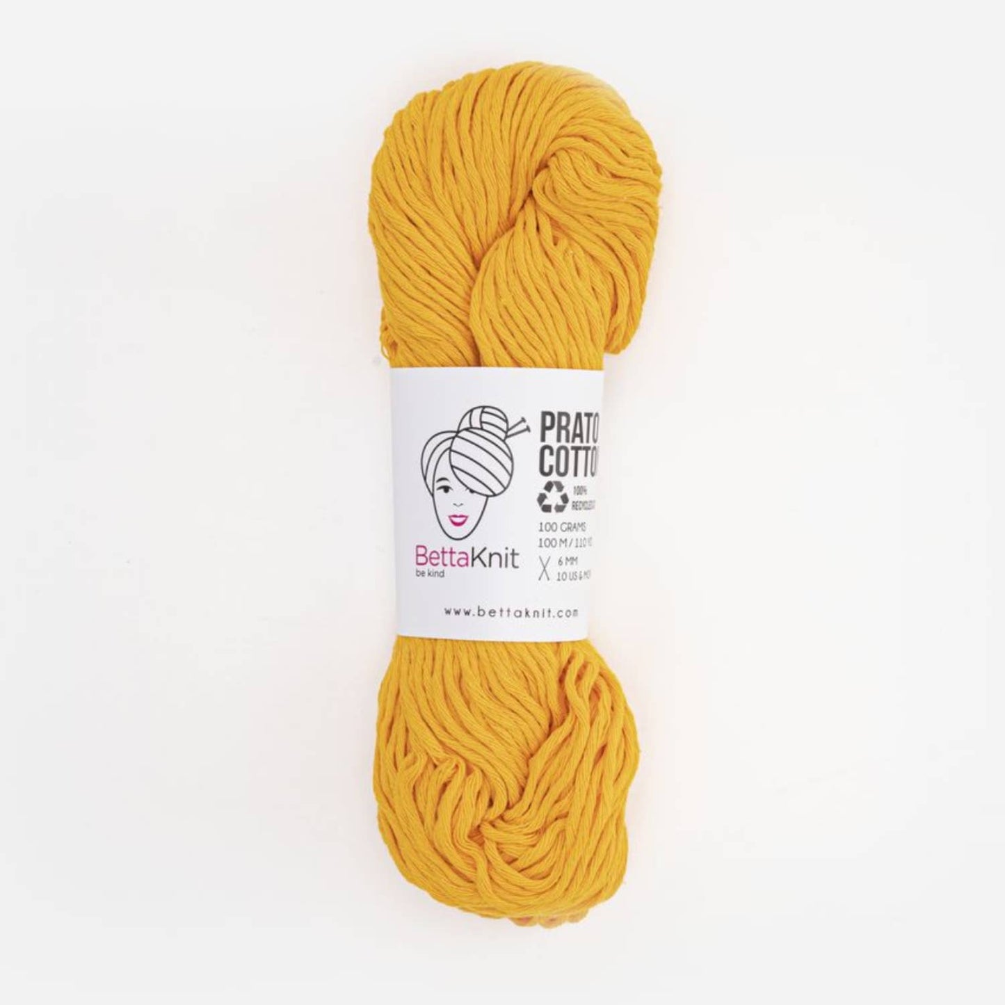 BettaKnit - Prato Cotton, katoengaren verkregen uit gerecycled afval: Blauw
