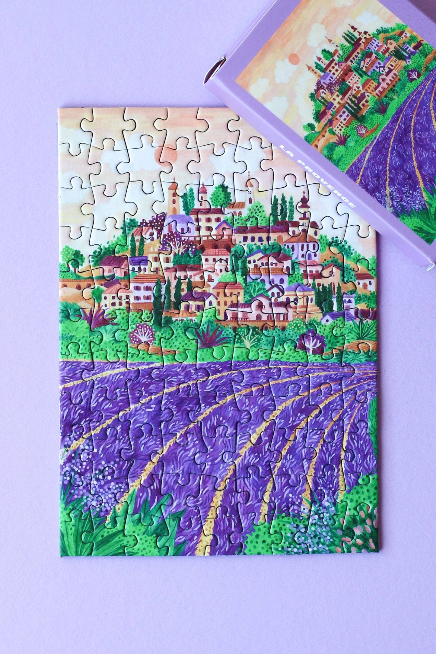 Piecely Puzzles - Mini-puzzel La Provence, 99 stukjes