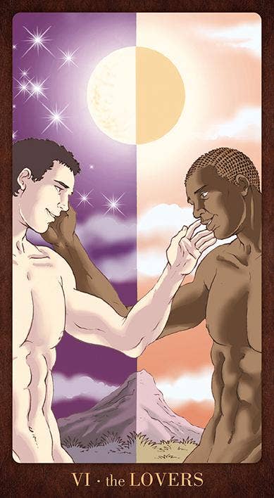 Cardshouse - Gay tarotkaarten Lo Scarabeo