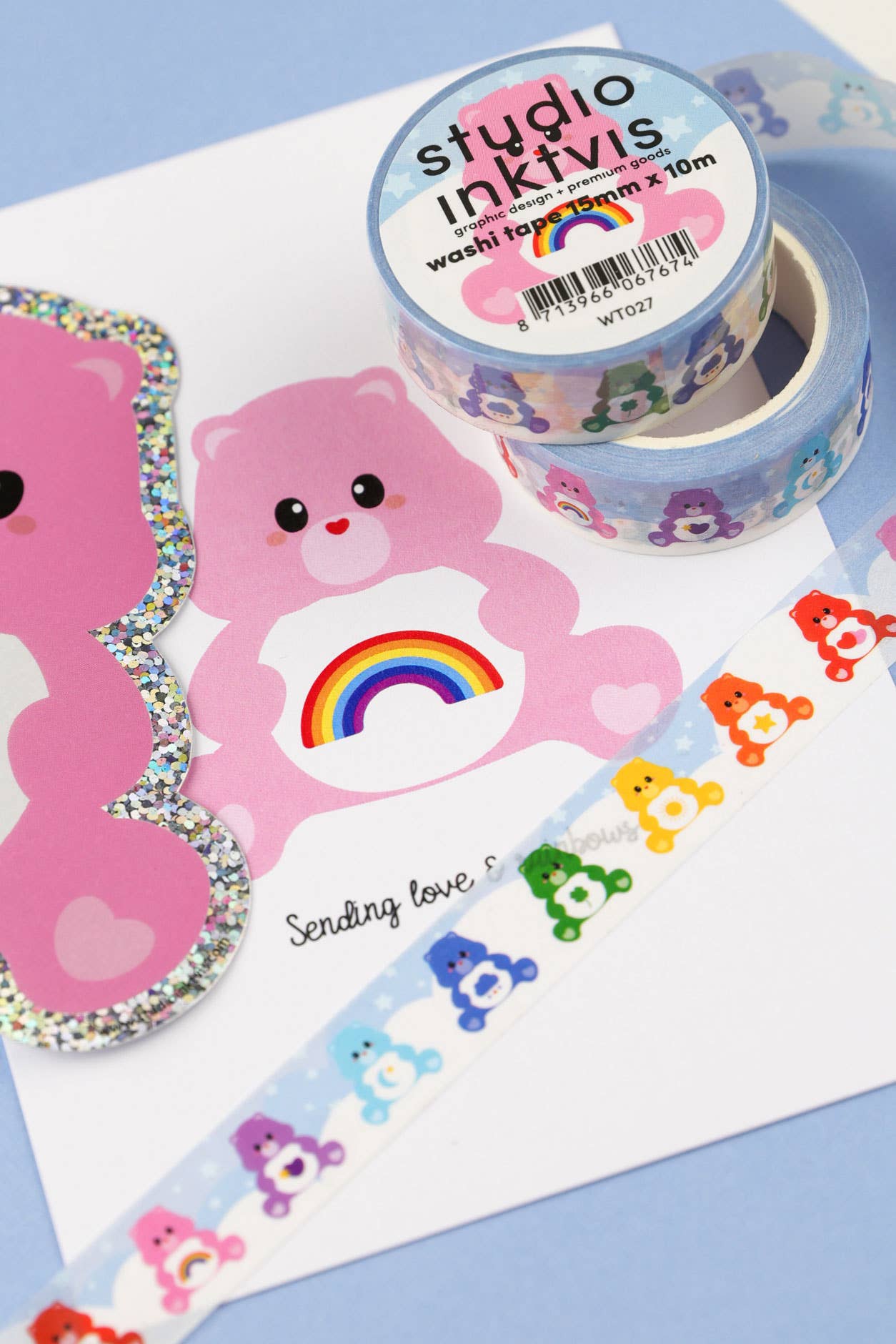 Studio Inktvis B.V. - Washi tape Care Bears