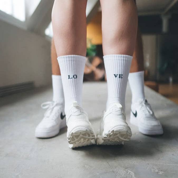 arrel - responsible apparel - LOVE statement sokken: 35-38