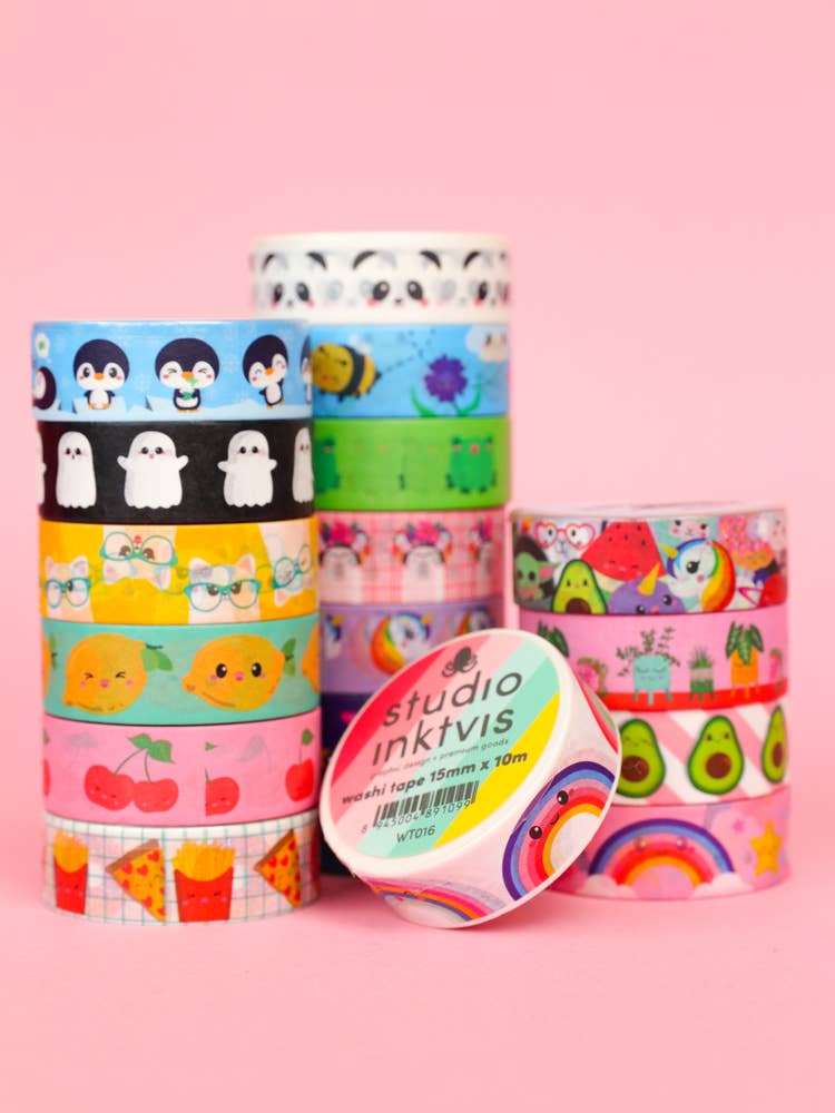 Studio Inktvis B.V. - Washi tape met kersenmotief
