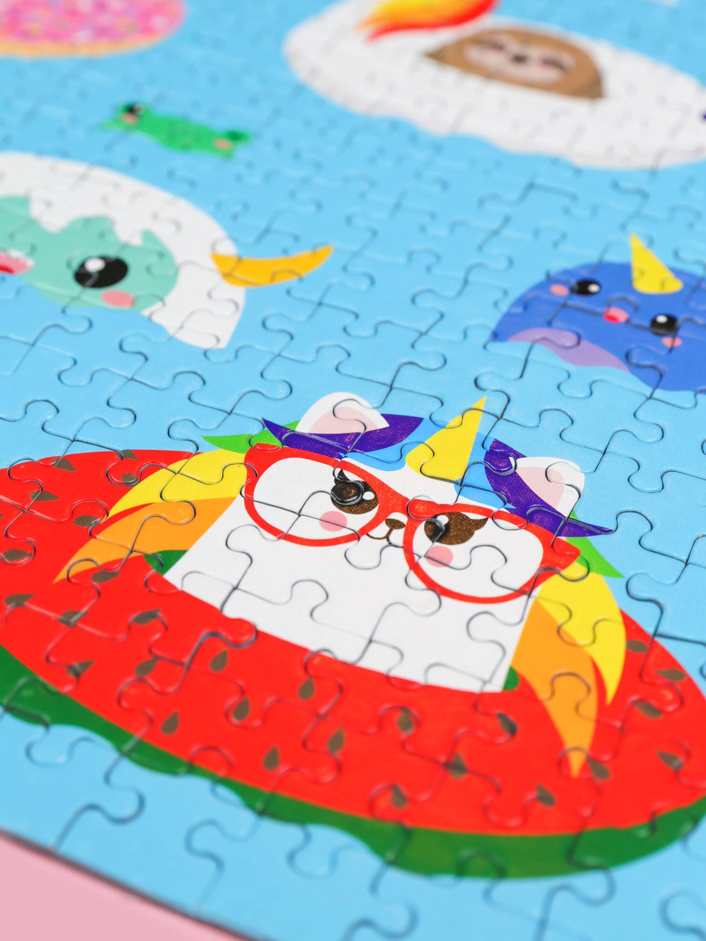 Studio Inktvis B.V. - Legpuzzel Pink Pool 1000 stukjes