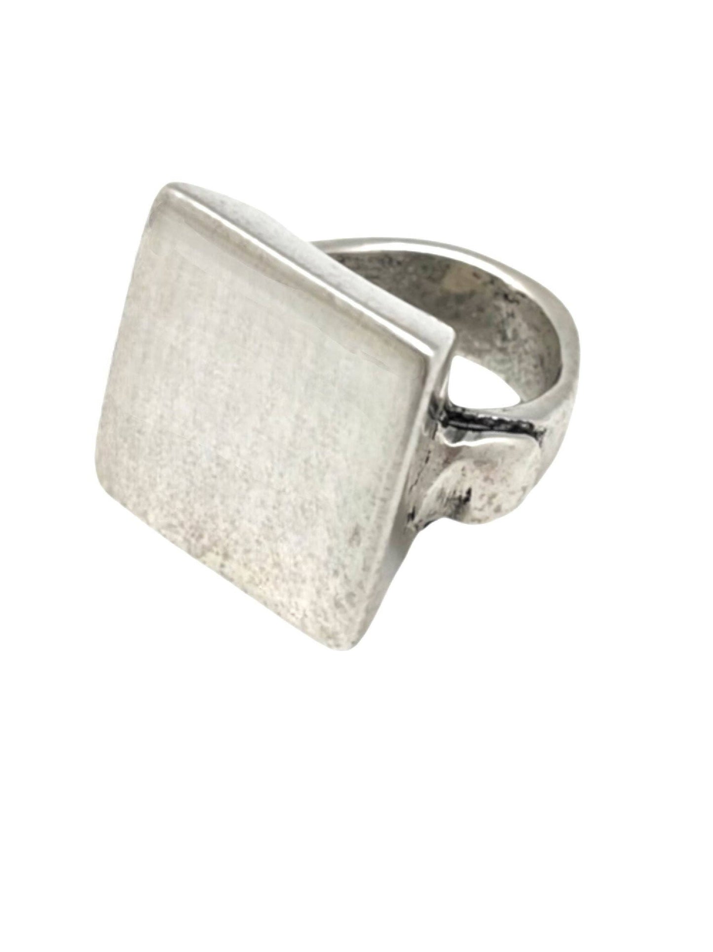 Gloria Mago - Grote imperiaal zegelring van 7 micron zilver T15
