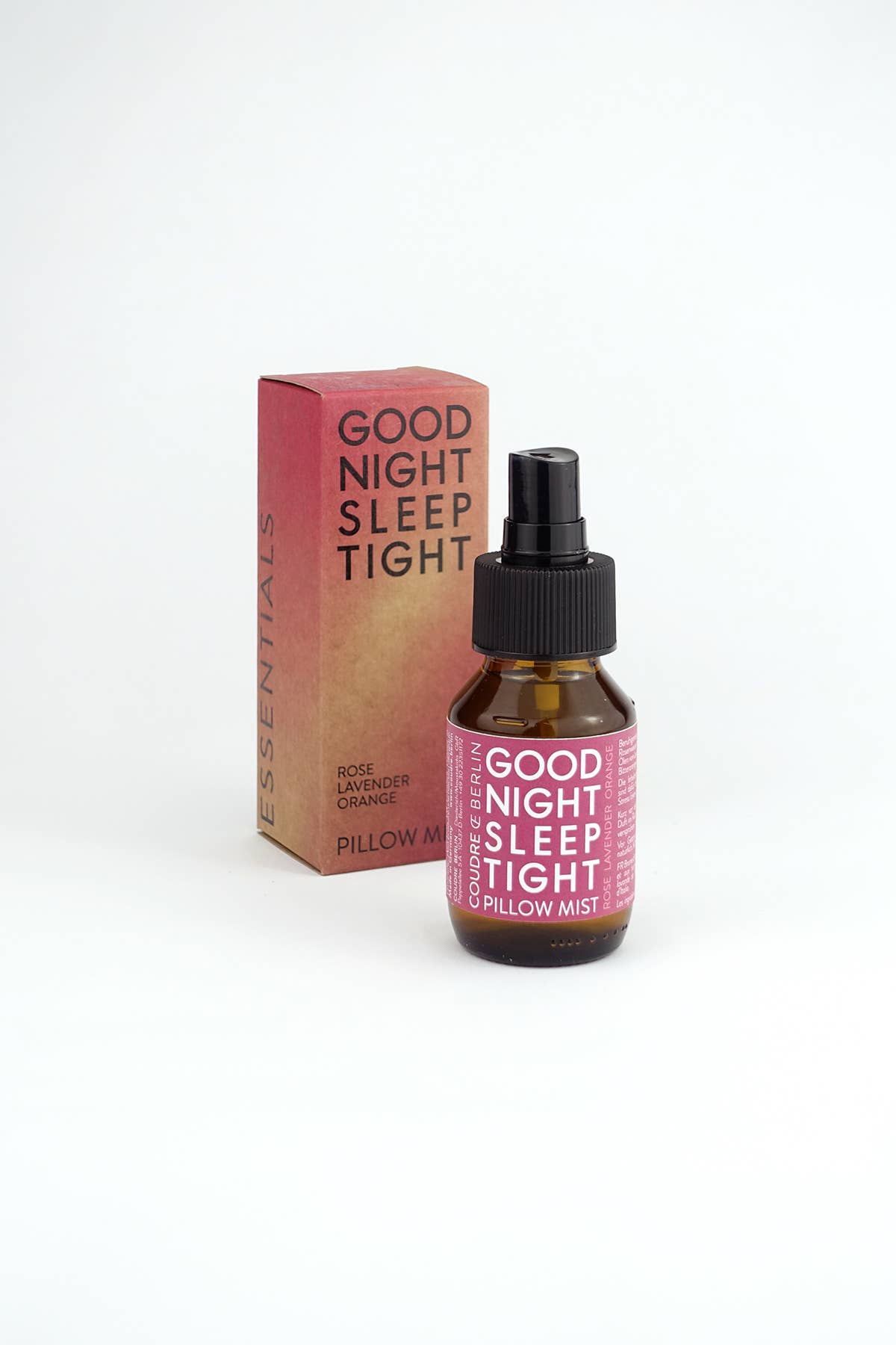Coudre Berlin - Pillowmist Good Night Sleep Tight - kalmerende kussenspray met rozenwater