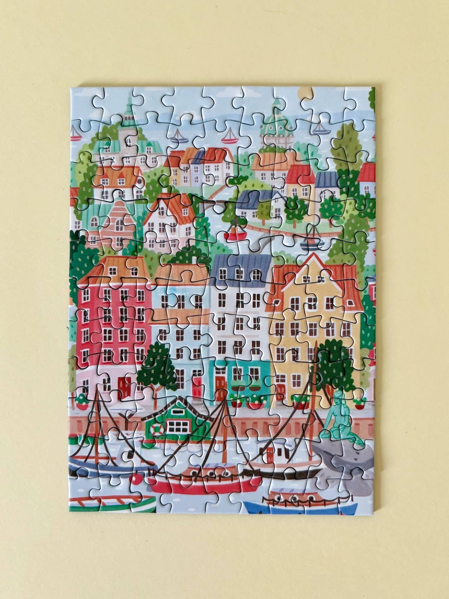Piecely Puzzles - Mini puzzle Kopenhagen, 99 stukjes