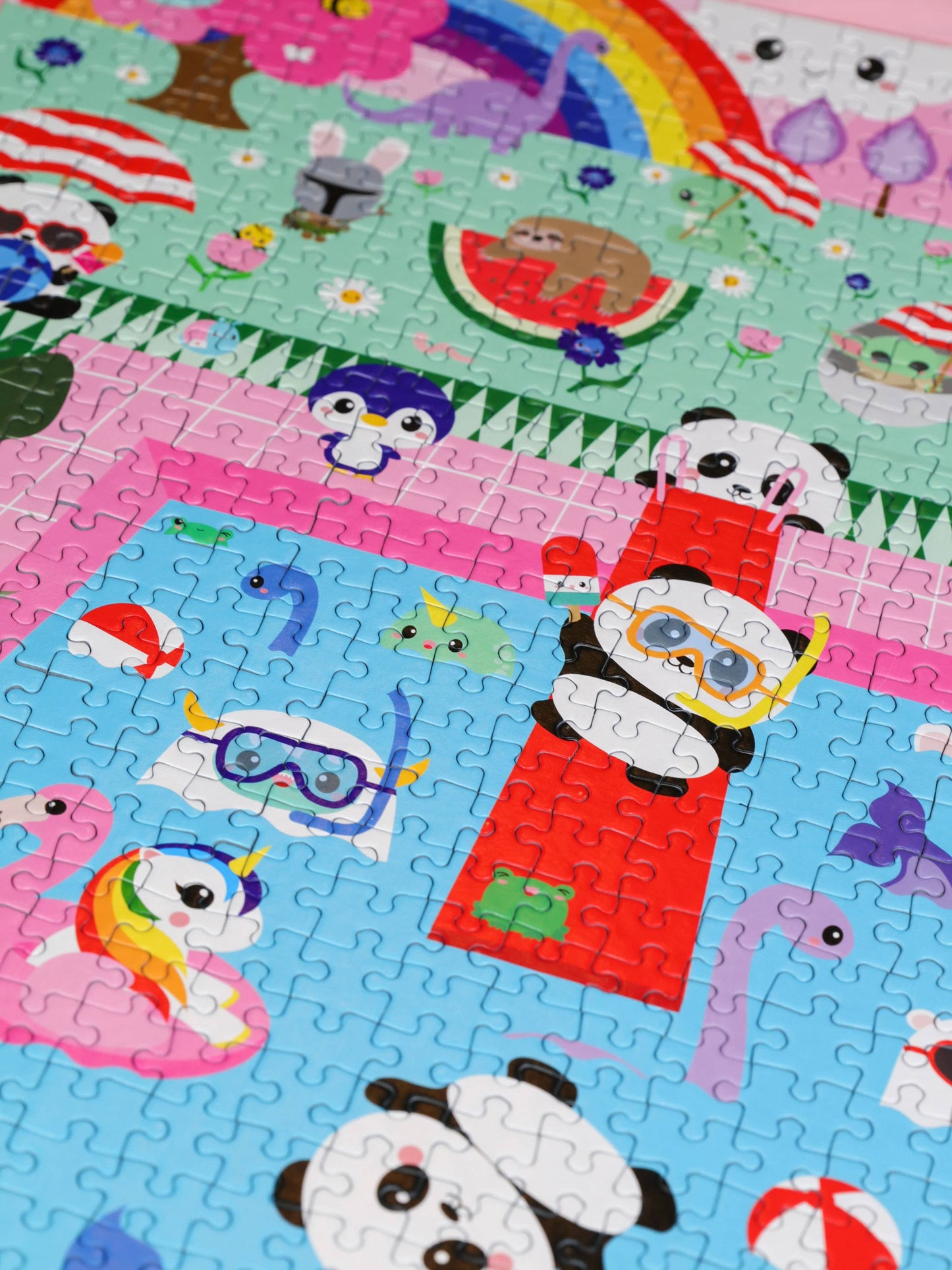 Studio Inktvis B.V. - Legpuzzel Pink Pool 1000 stukjes