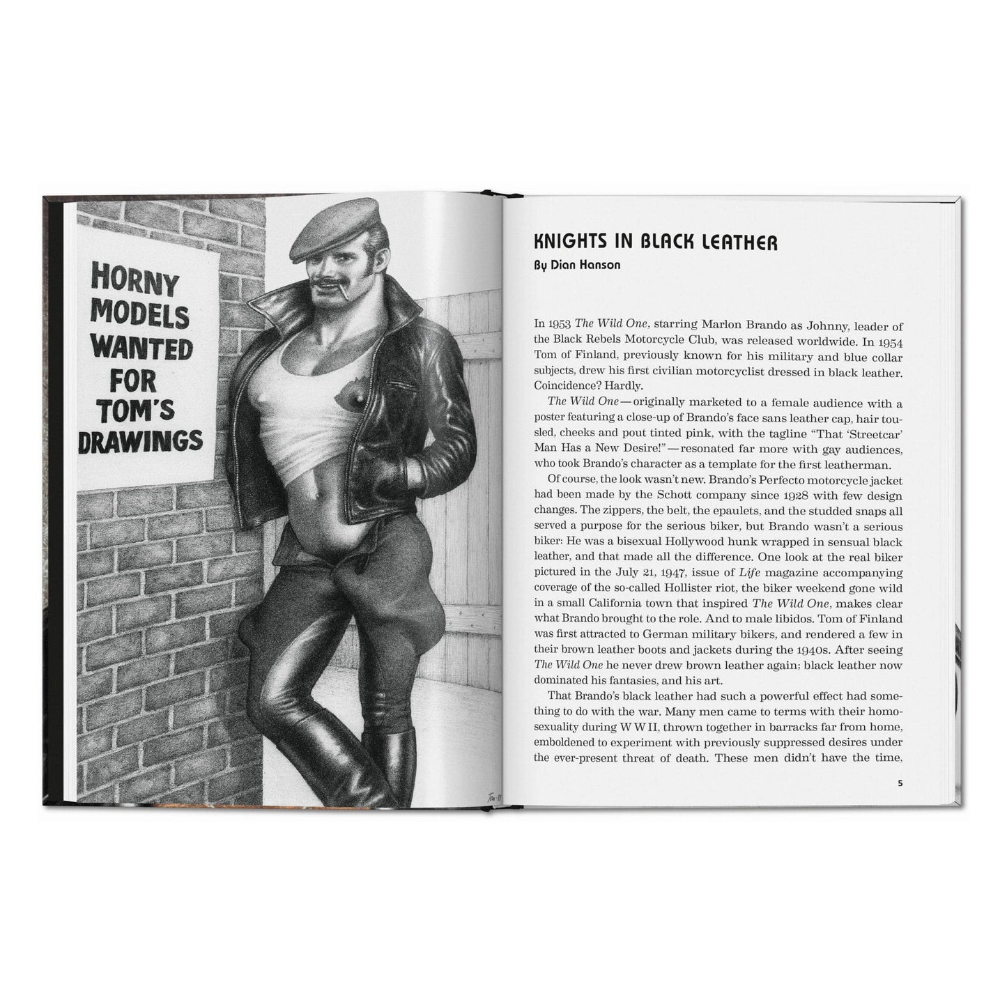 TASCHEN Europe - Het kleine boekje van Tom. Bikers (Duits, Frans, Engels)