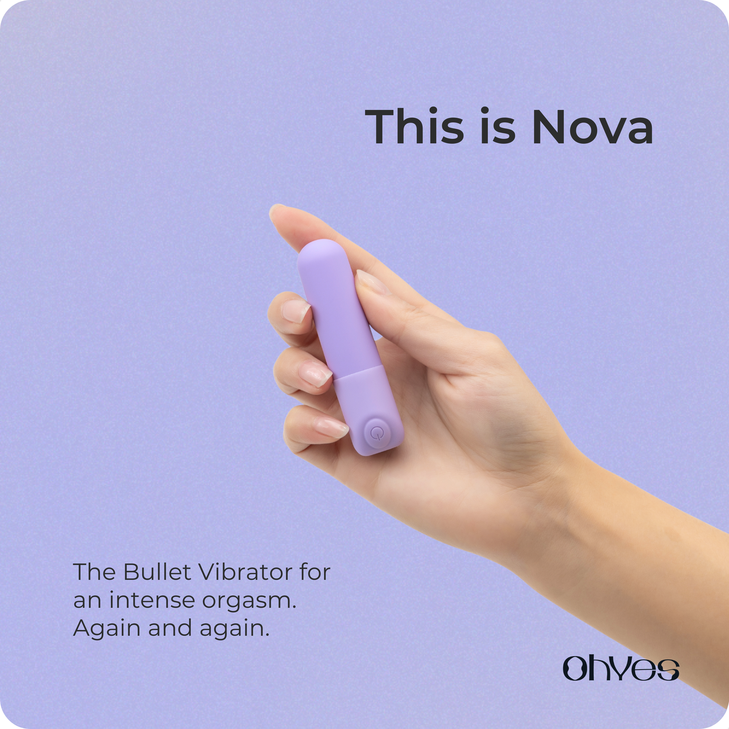 ohyes - OHYES mini bullet vibrator - lavendel