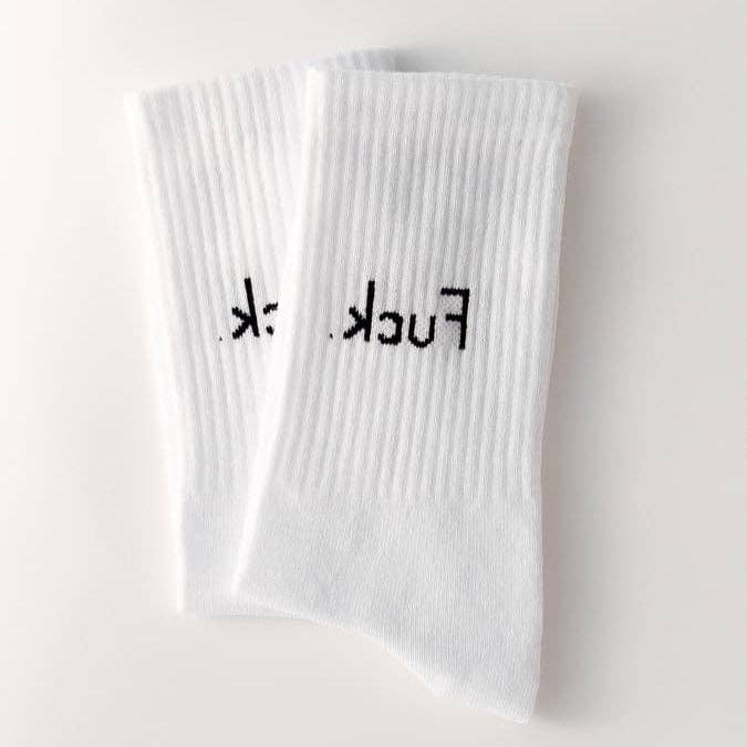 arrel - responsible apparel - Fuck. Statement sokken.: 43-46