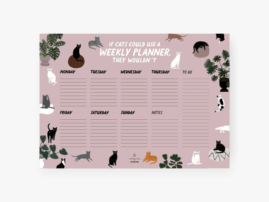 typealive - Wekelijkse planner / Petisfaction “CATS”