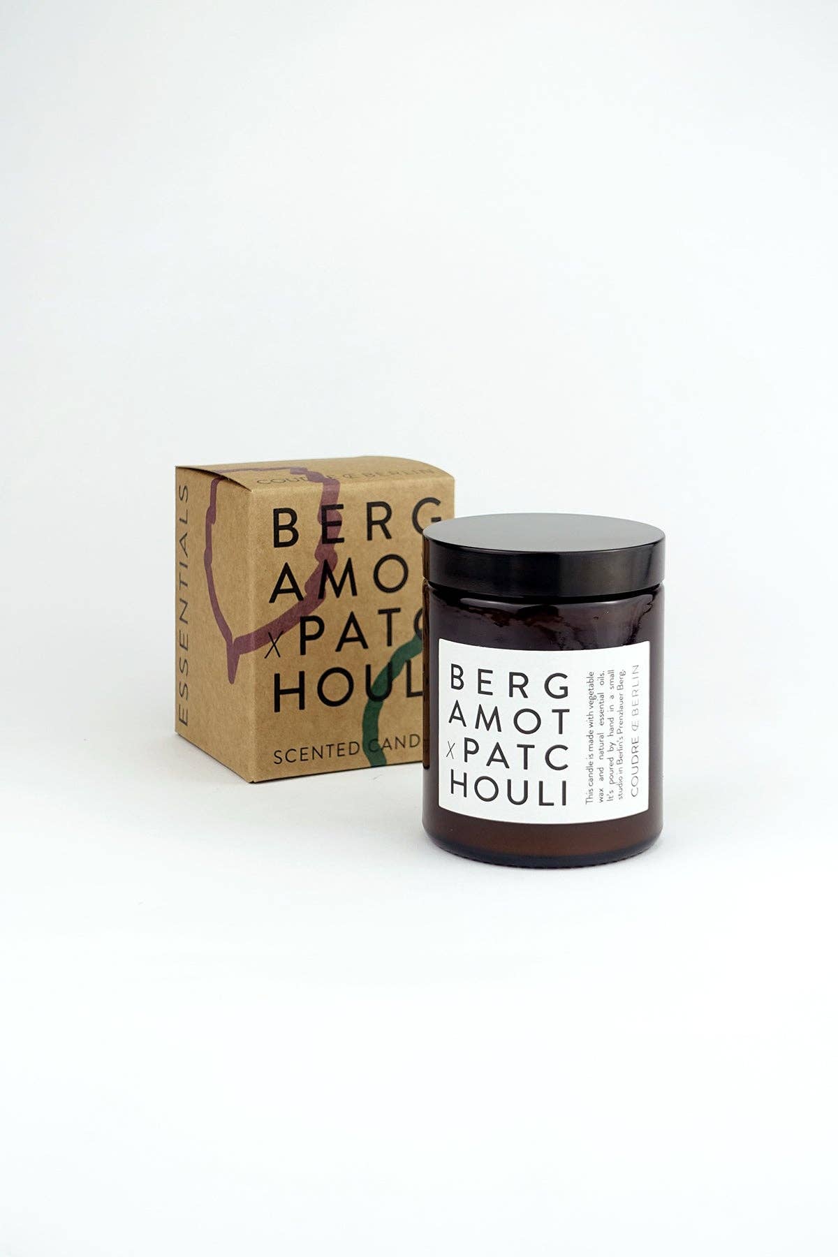 Coudre Berlin - Bergamot x patchouli / ESSENTIALS geurkaars
