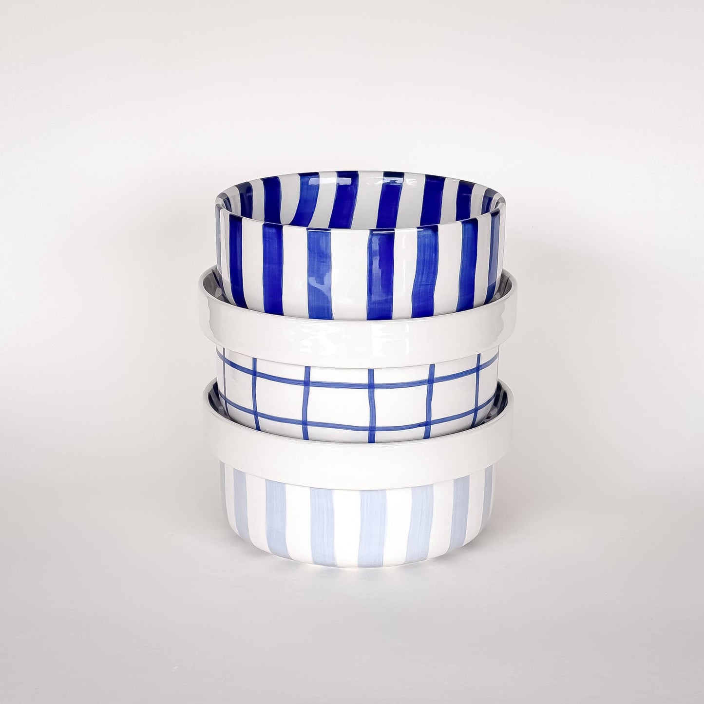 Magazin Minori - Kom met strepen - zee blauw
