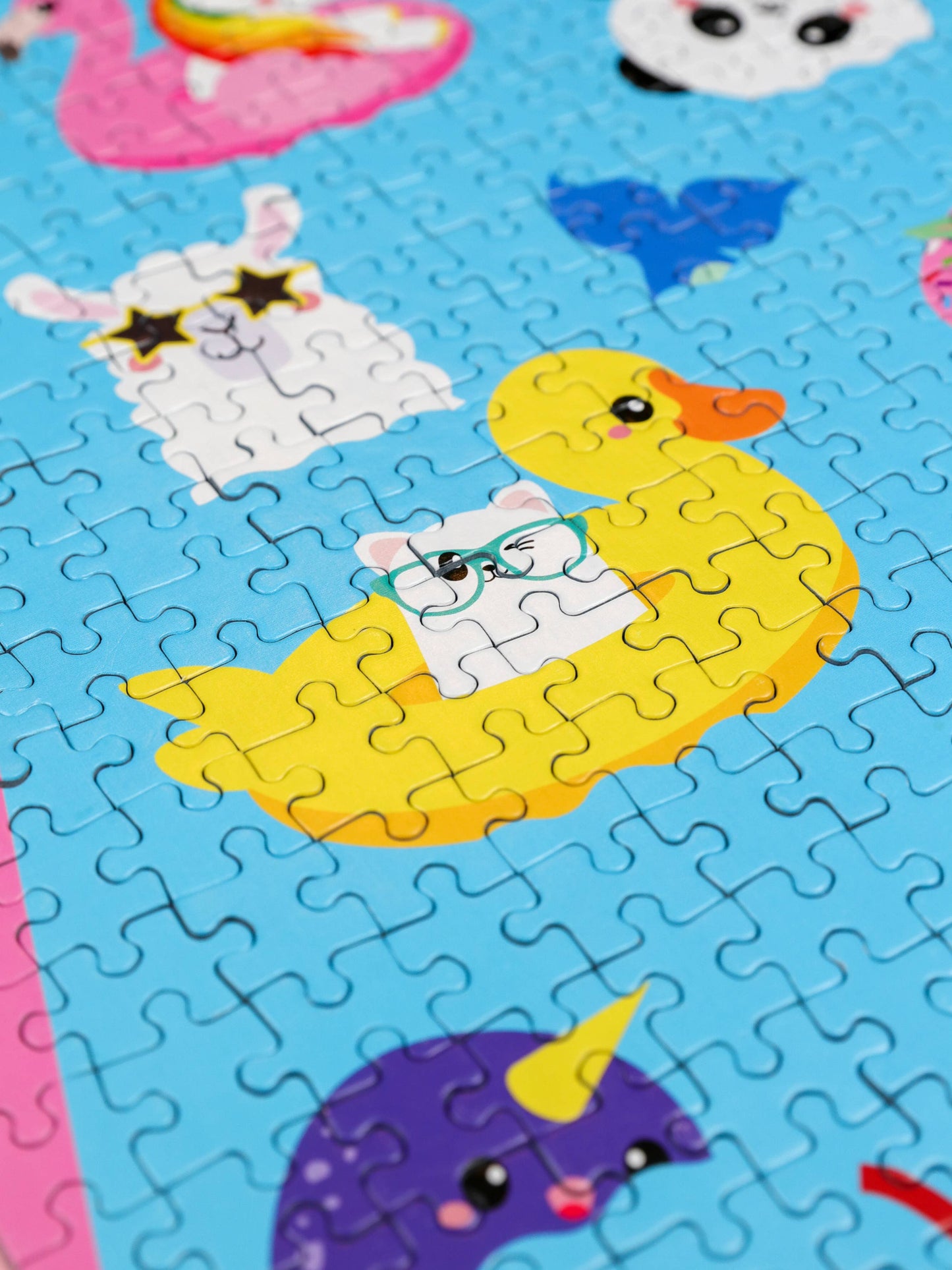 Studio Inktvis B.V. - Legpuzzel Pink Pool 1000 stukjes