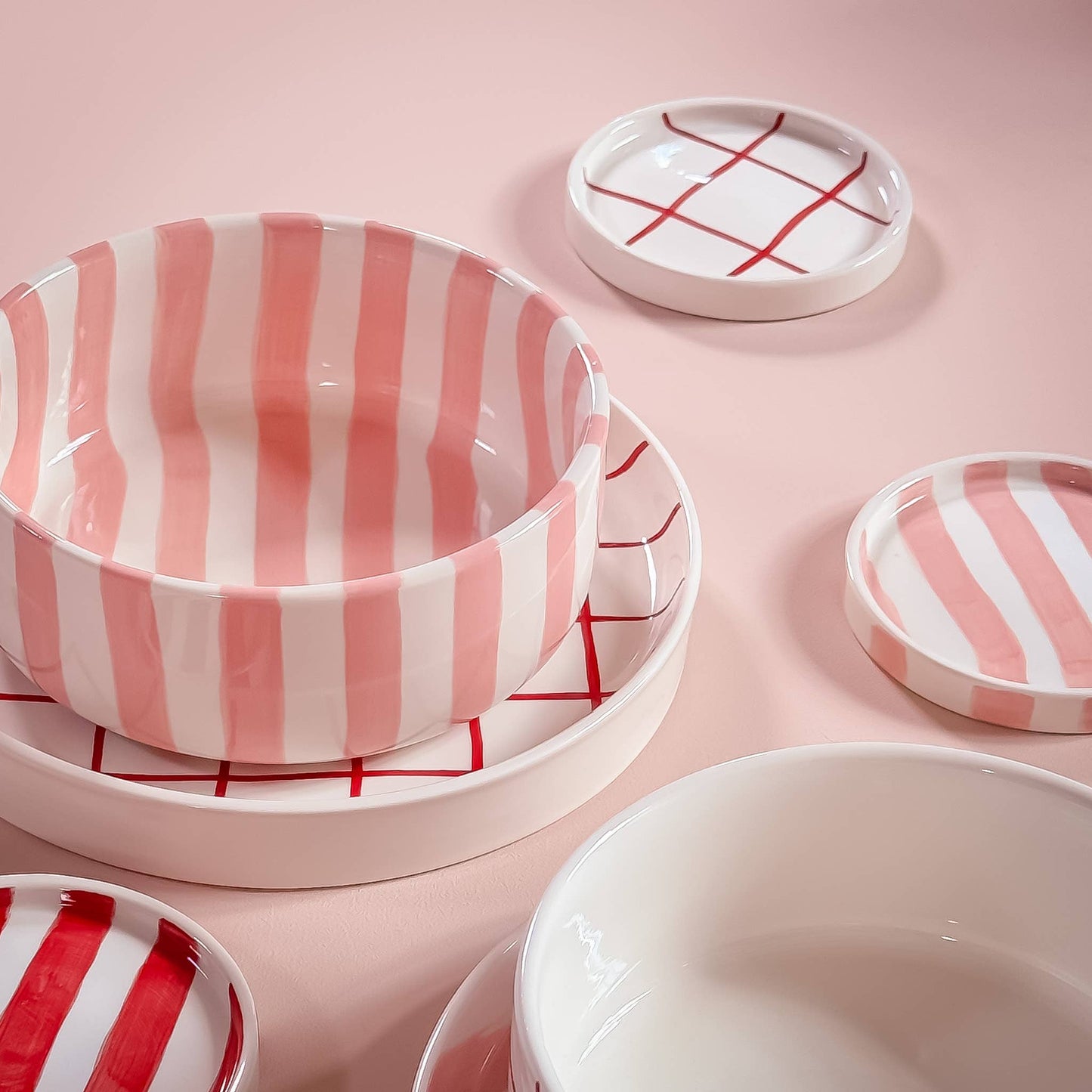 Magazin Minori - Kom met strepen - incanto roos
