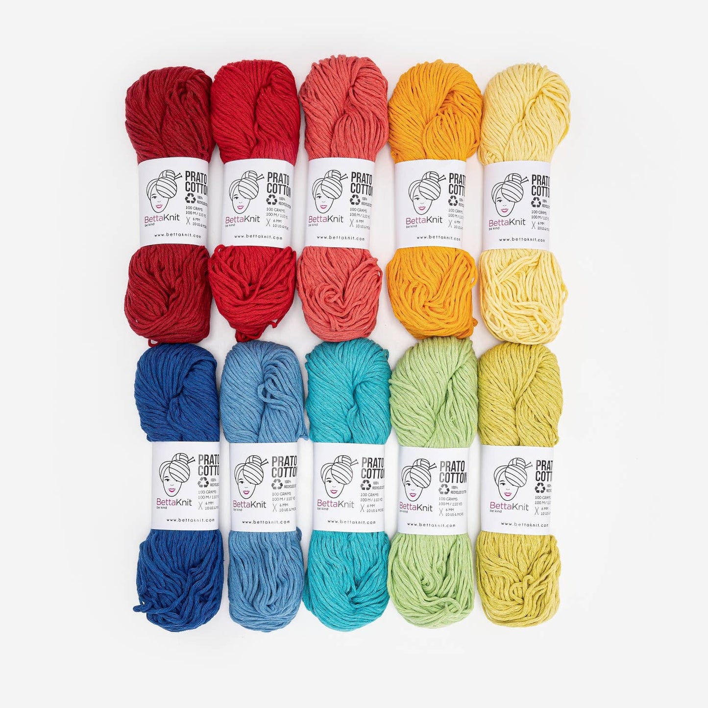 BettaKnit - Prato Cotton, katoengaren verkregen uit gerecycled afval: Laguna