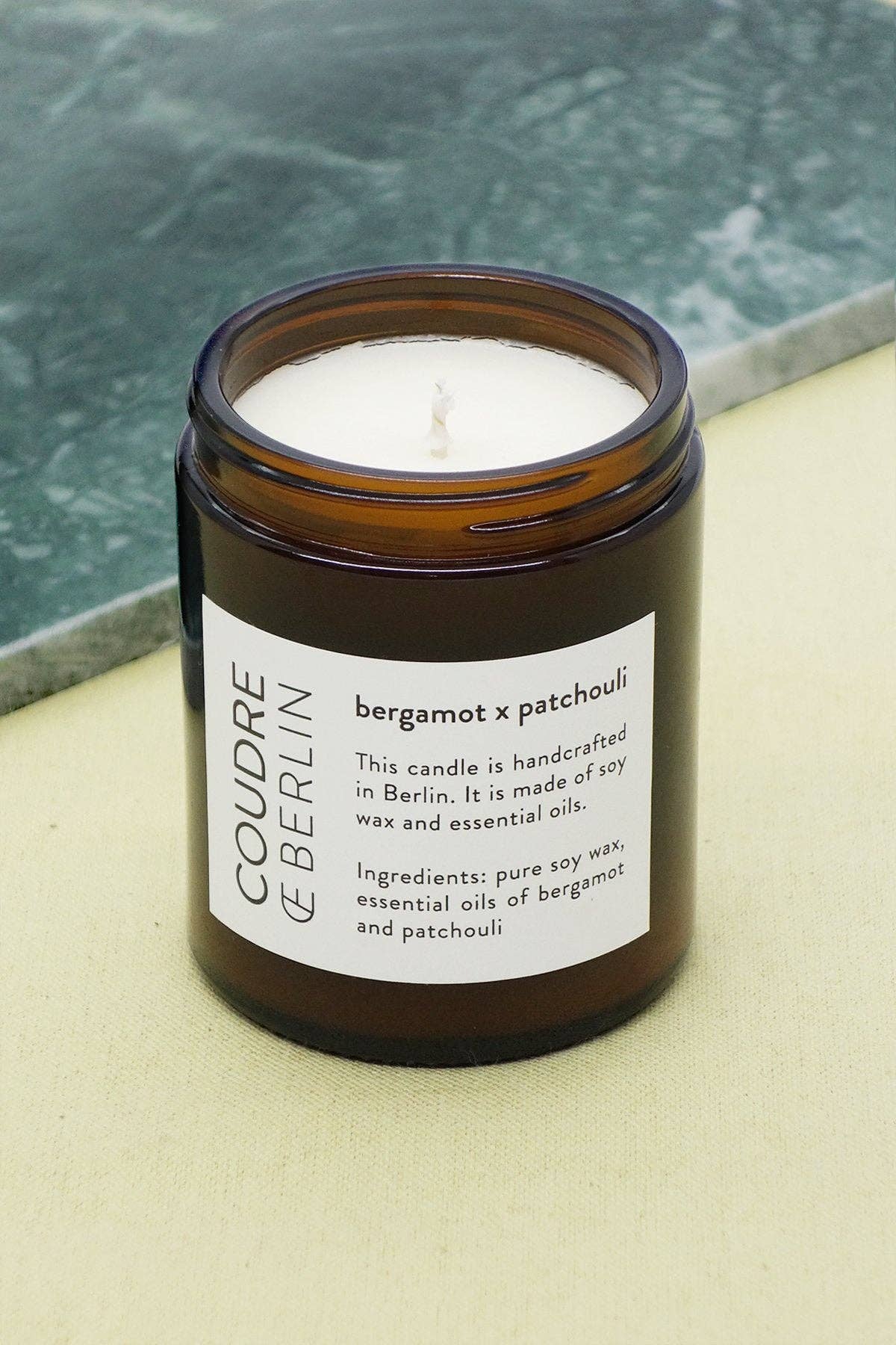 Coudre Berlin - Bergamot x patchouli / ESSENTIALS geurkaars
