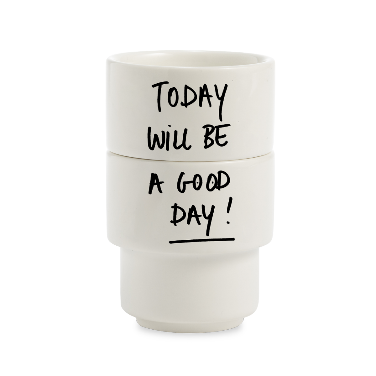 helen b - Egg cup good day (set of 2)