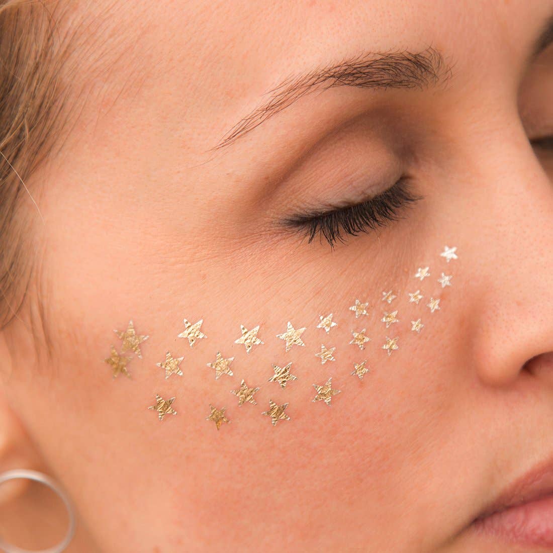 Tattoonie - Golden Blings tijdelijke tatoeages (set van 2)