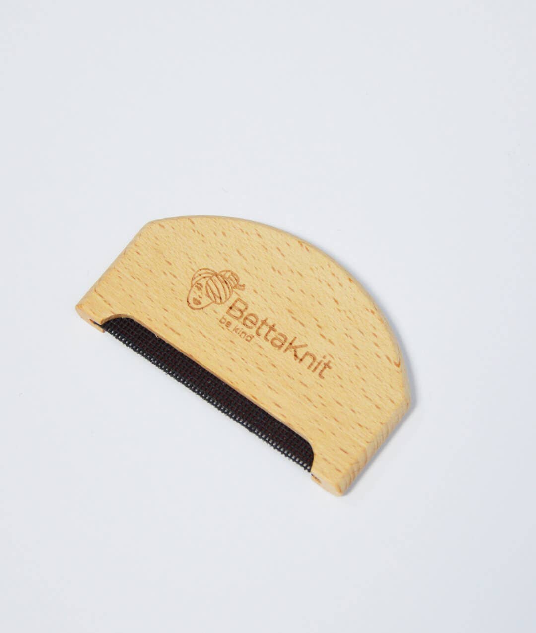 BettaKnit - Pillingborstel met houten plukkam en katoenen zakje