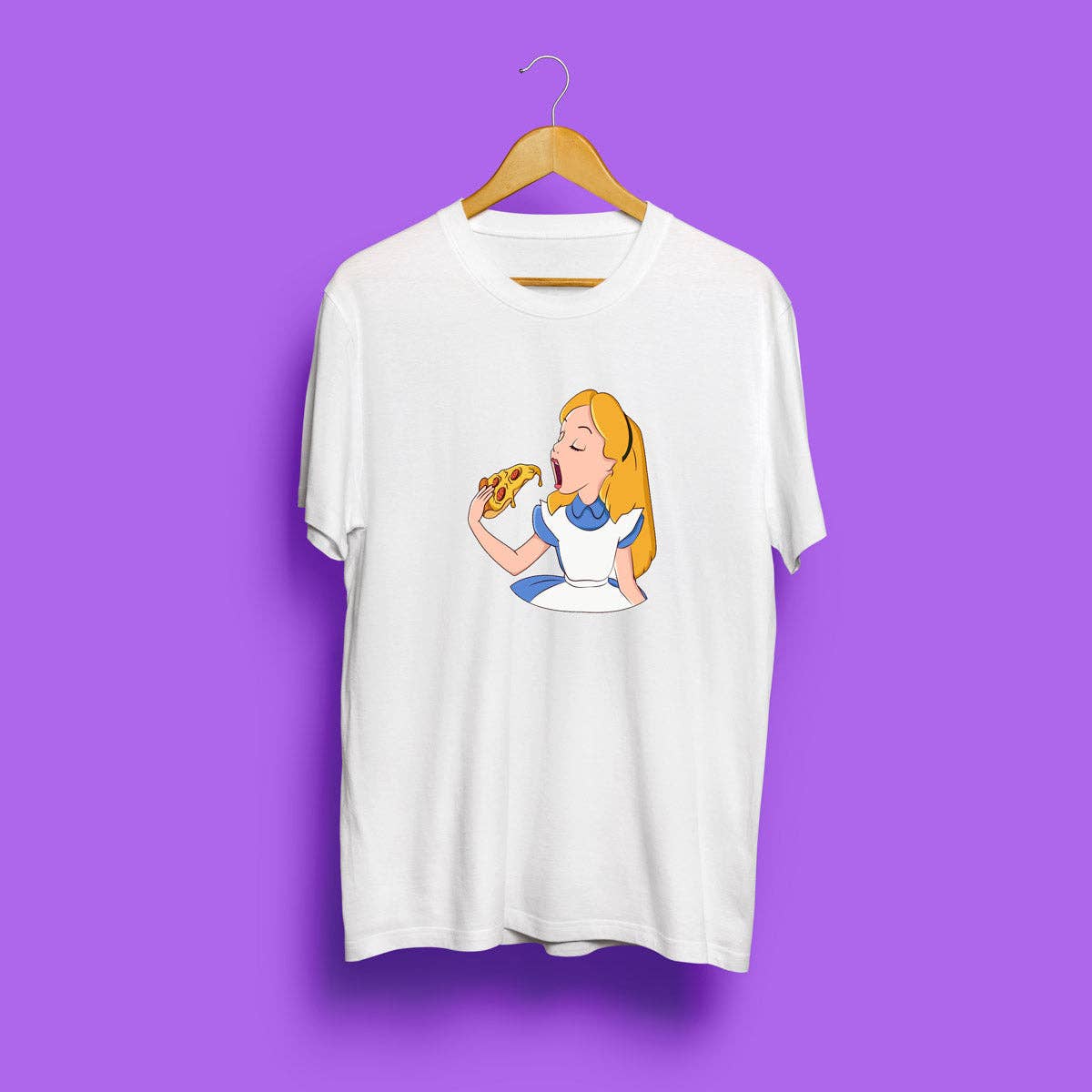 #MAISENZA - Alice in Wonderland t-shirt met print: M