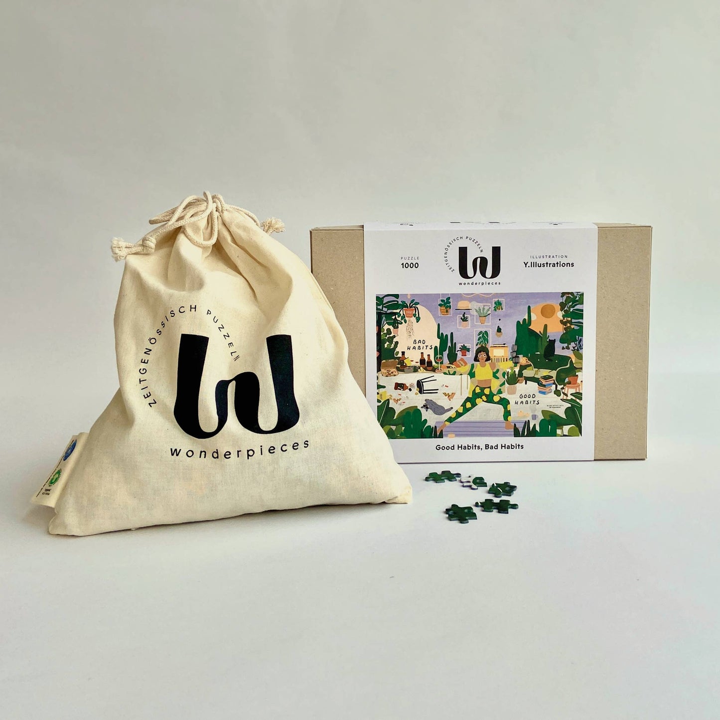Wonderpieces - Puzzel »Good Habits, Bad Habits« van Y.Illustrations