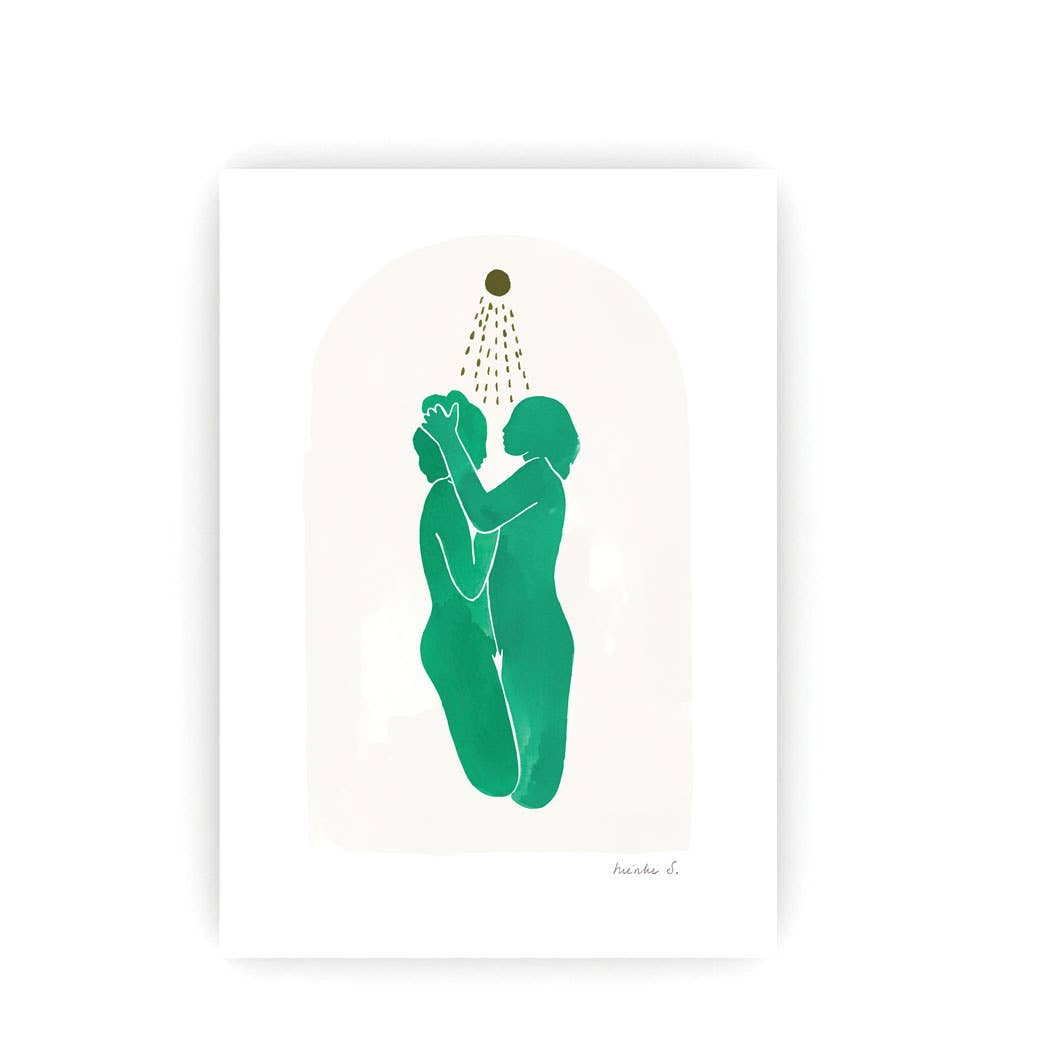 Nienke Slotboom - Queer kaart - Wanneer ze mijn haar wast