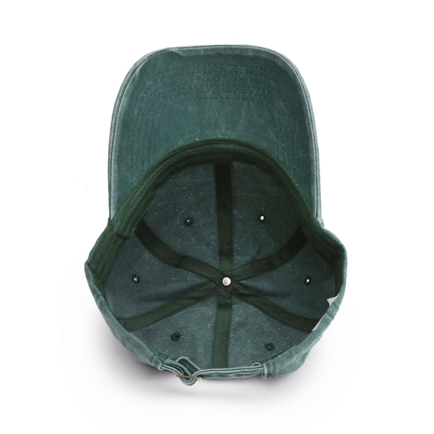Made By Nami - Basecap met gebruikte look - Green Banana