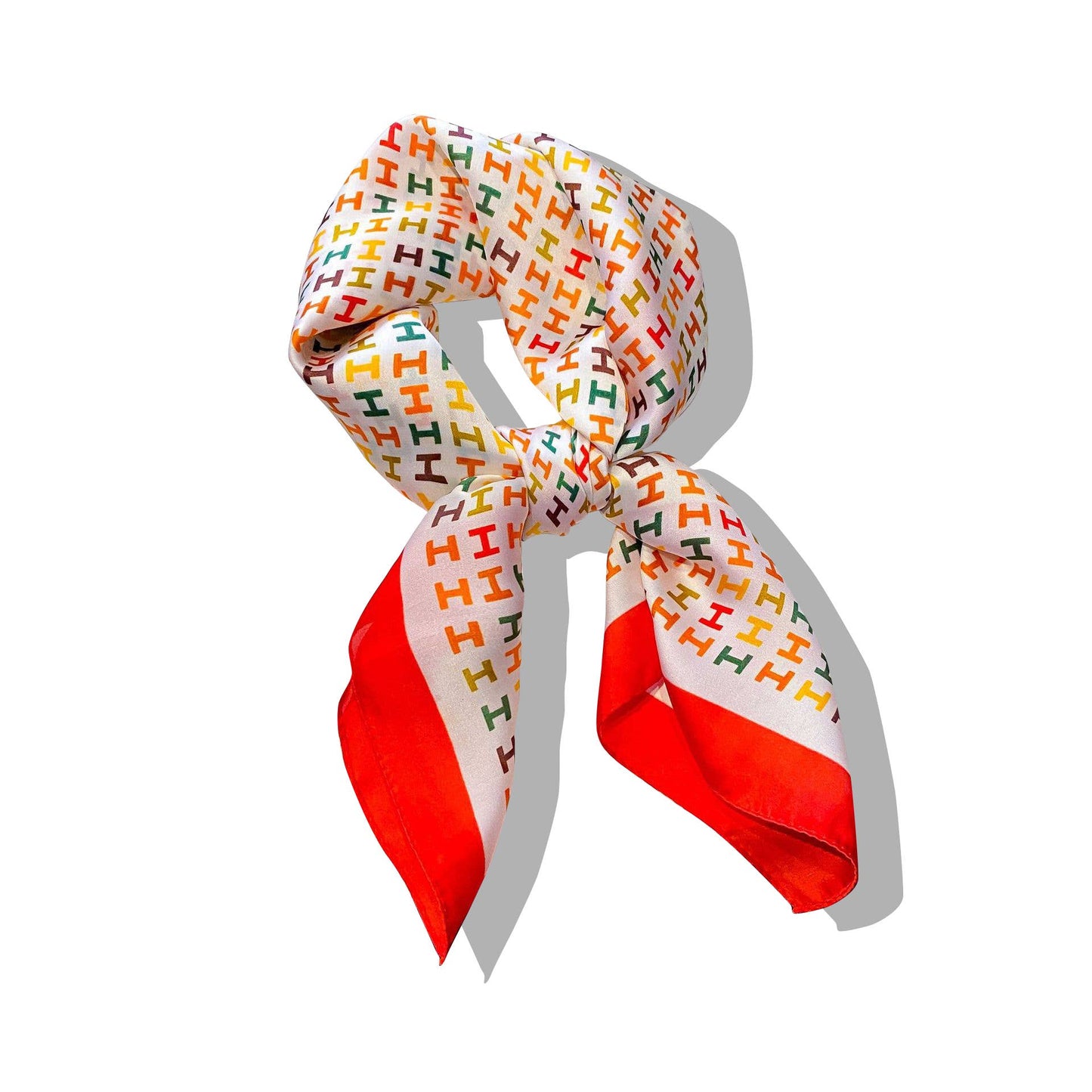 Lourens Exclusive - Sjaaltje - trendy kleurrijk - 70 x 70cm - silk