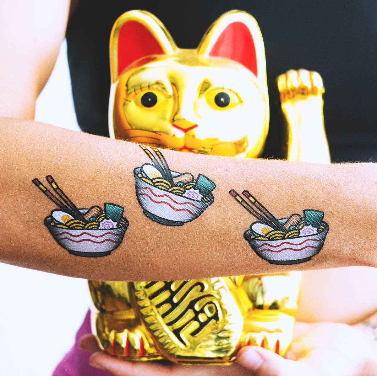 Tattoonie - RAMEN-tatoeage (set van 2)
