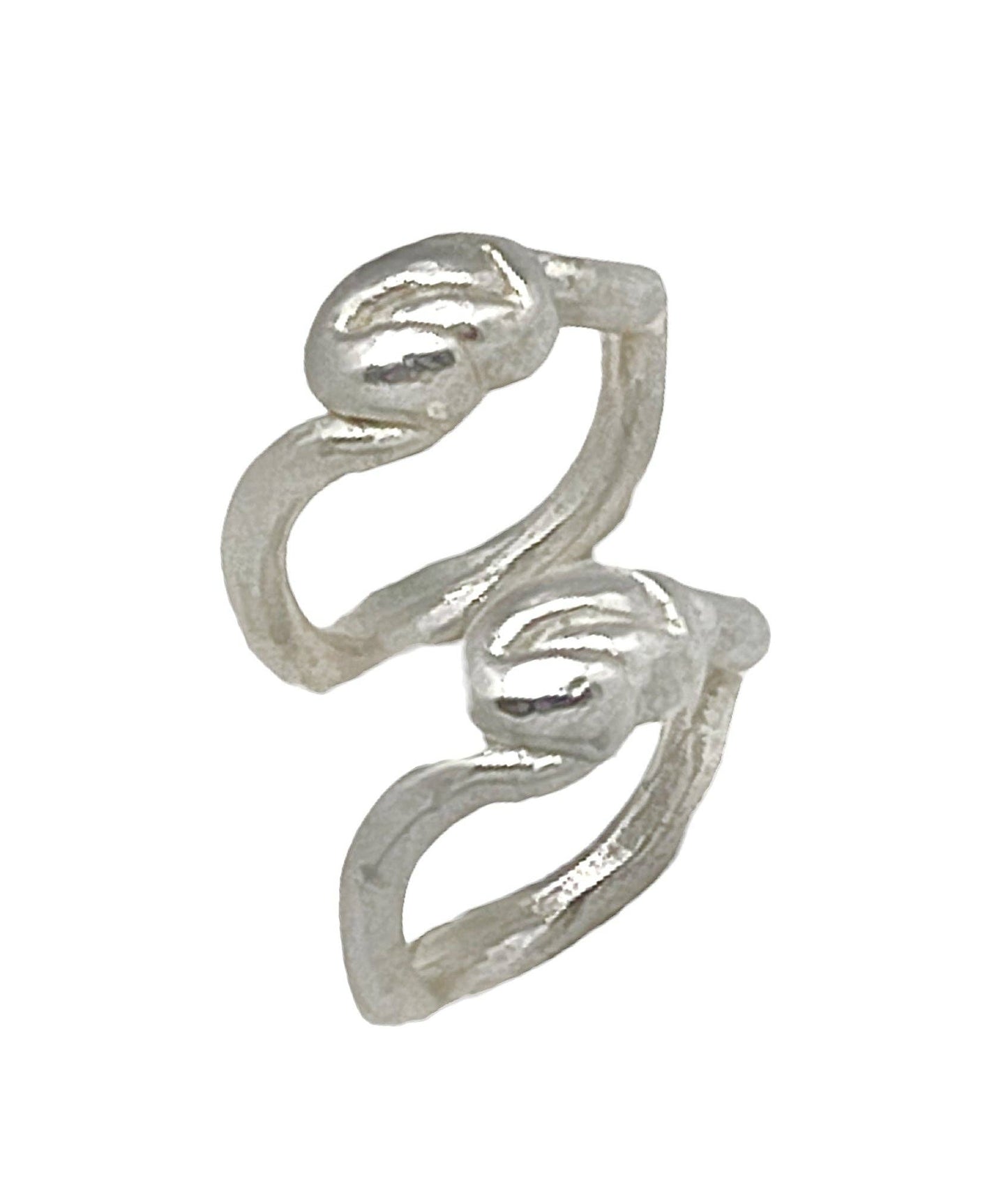 Gloria Mago - Set ringen Leven in verzilverd 10µ