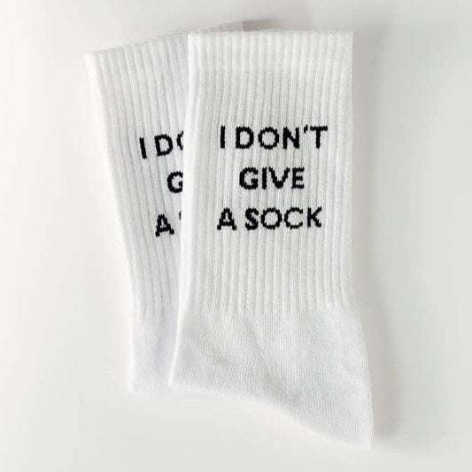 arrel - responsible apparel - I don't give a sock statement sokken: 43-46