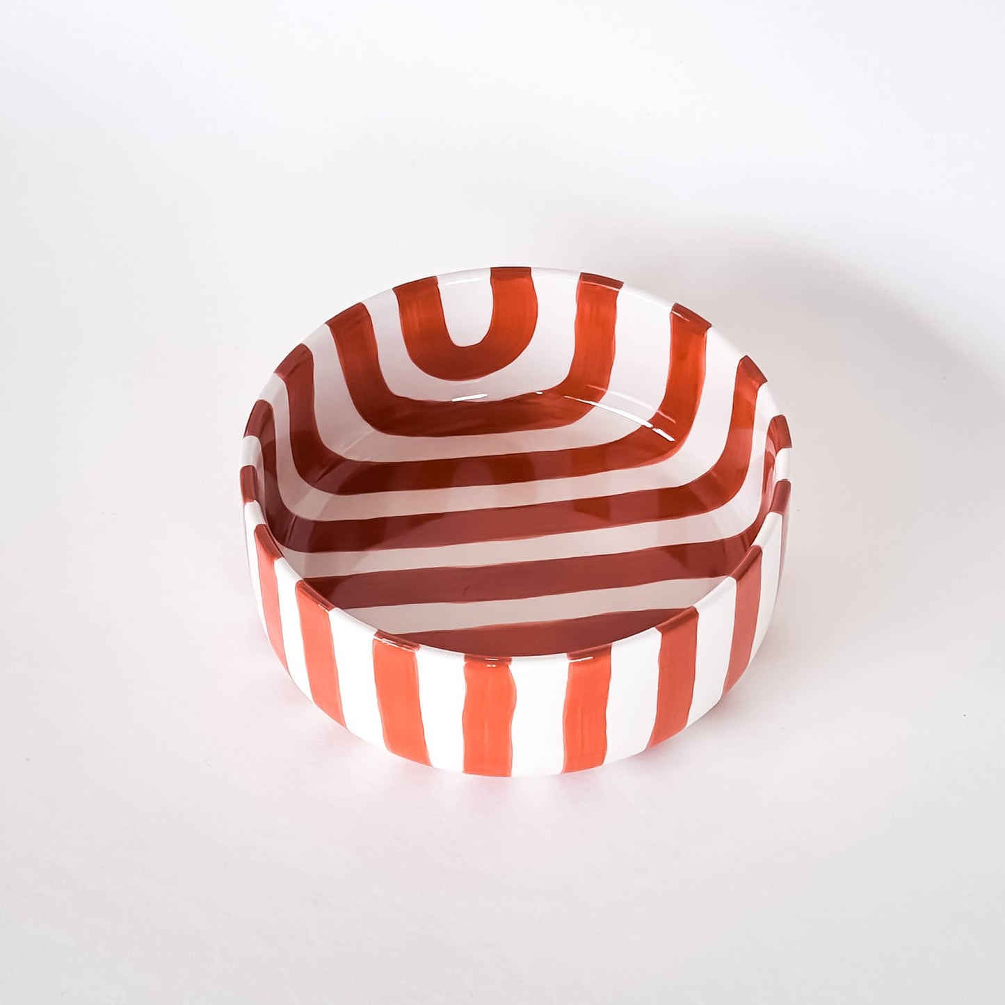 Magazin Minori - Schaal Stripes - cotto oranje
