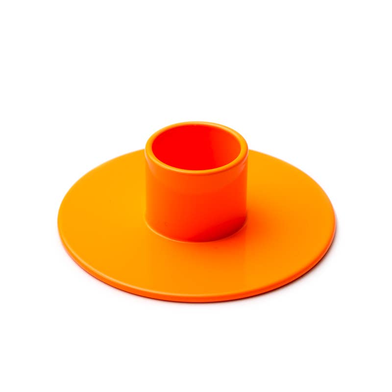 not the girl who misses much - Kaarsenhouder POP neon-oranje 22 mm