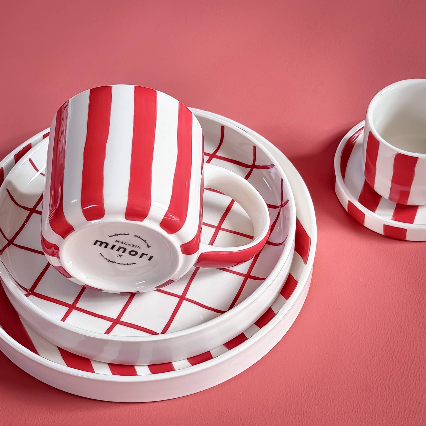 Magazin Minori - Schaal Grid - tramonto rood