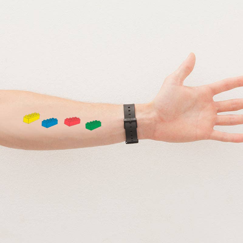 Tattoonie - BRICKS Tattoo (verpakking van 2)