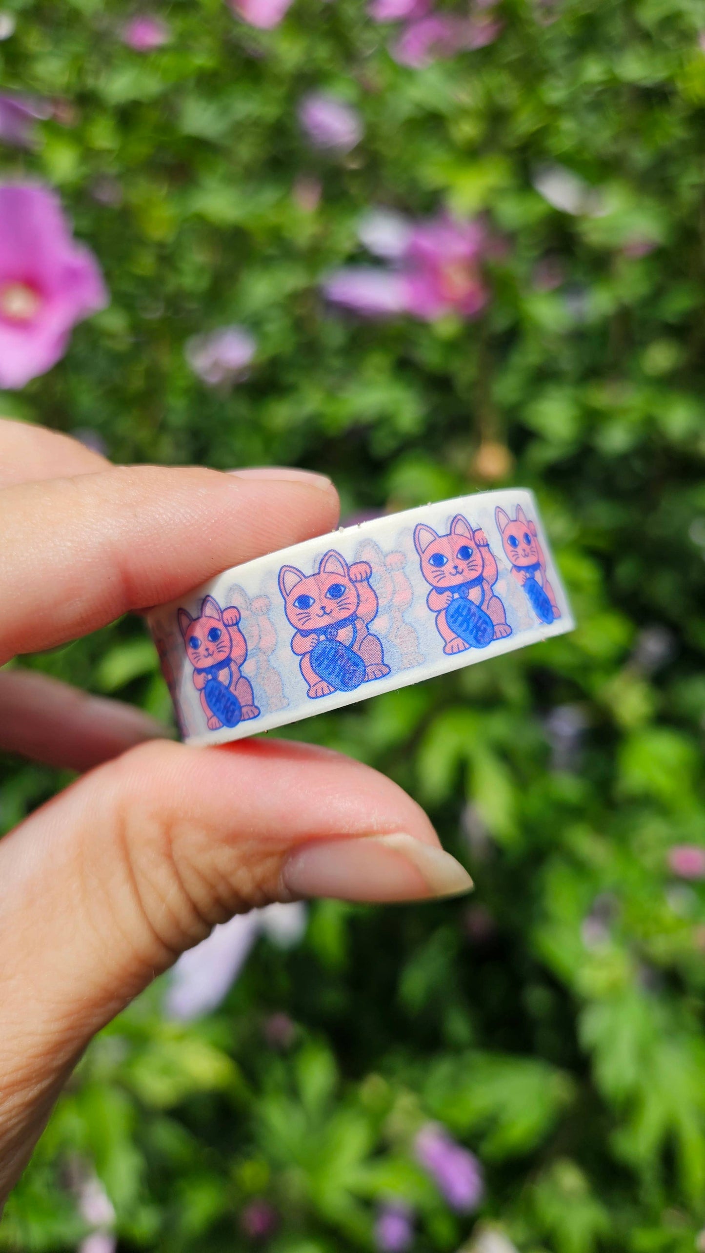 Studio Inktvis B.V. - Washi tape gelukskat Maneki Neko