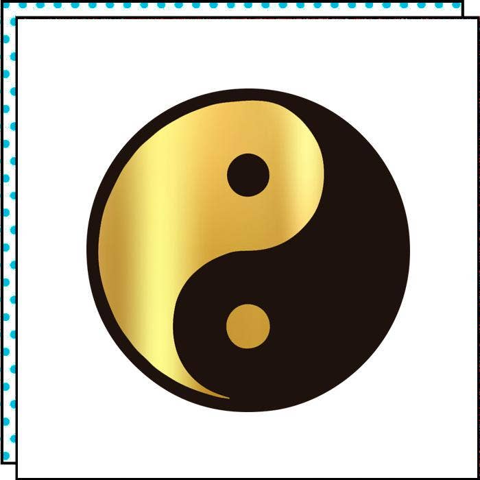 Tattoonie - Yin Yang Tattoo (verpakking van 2)