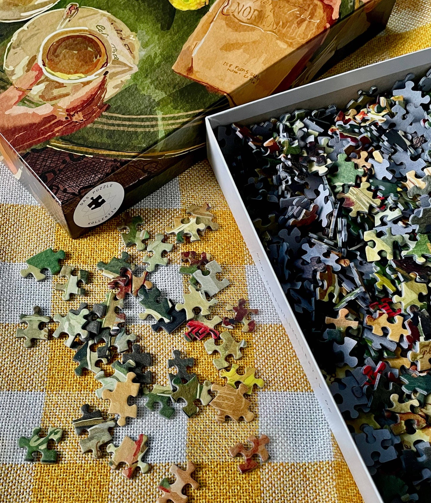 Das Puzzle Kollektiv - "Café en croissants"