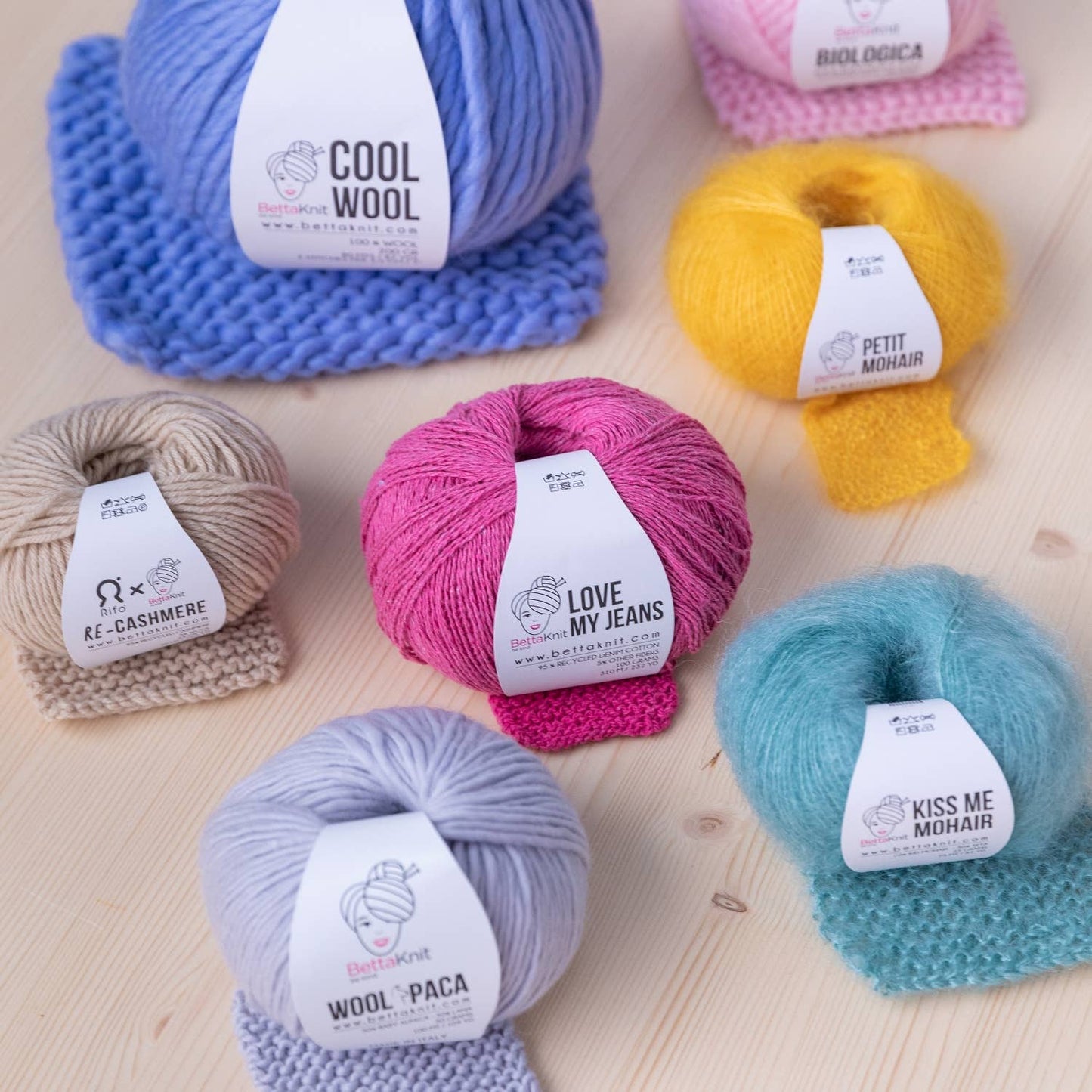 BettaKnit - Woolpaca, alpacawol: Grijs