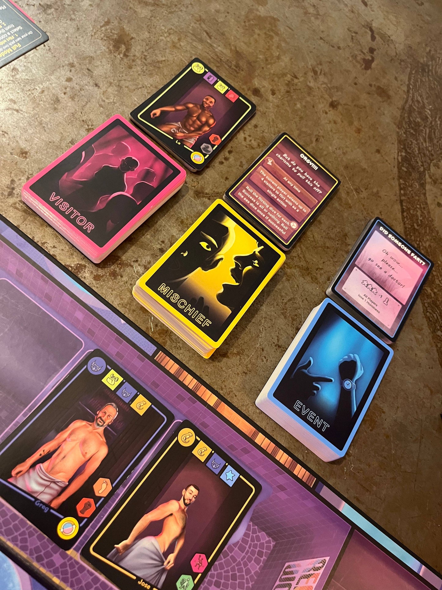 ReRoll Works - Gay Sauna Het Bordspel v2 - Engels - RRW010