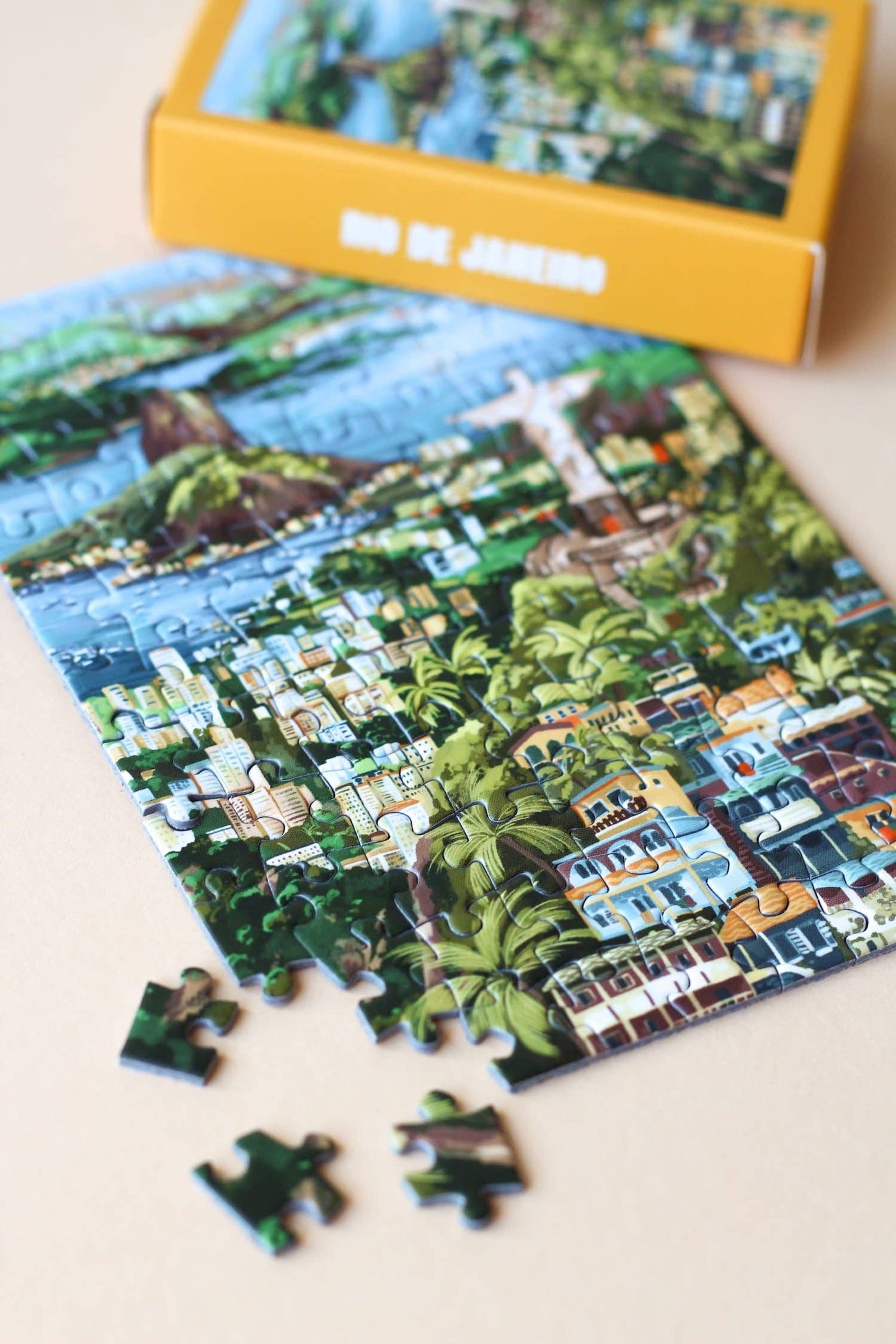 Piecely Puzzles - Piecely Rio de Janeiro minipuzzel, 99 stukjes
