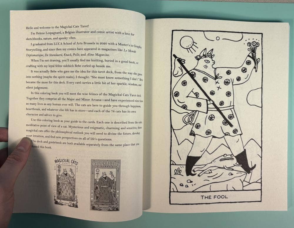 Microcosm Publishing & Distribution - Magische Katten Tarot Kleurboek