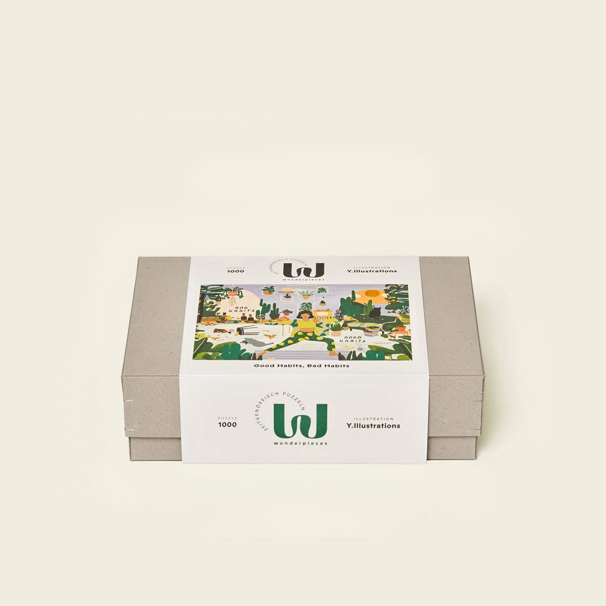 Wonderpieces - Puzzel »Good Habits, Bad Habits« van Y.Illustrations