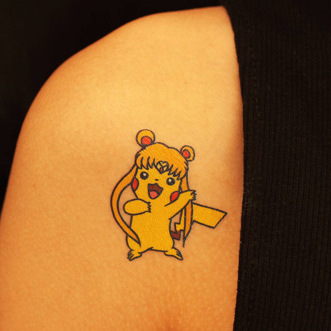 Tattoonie - PikaMoon Tattoo (verpakking van 2)